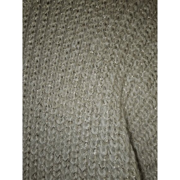 abercrombie & fitch ivory cream glitter shimmer sweater size xs/s - euc - Picture 6 of 12